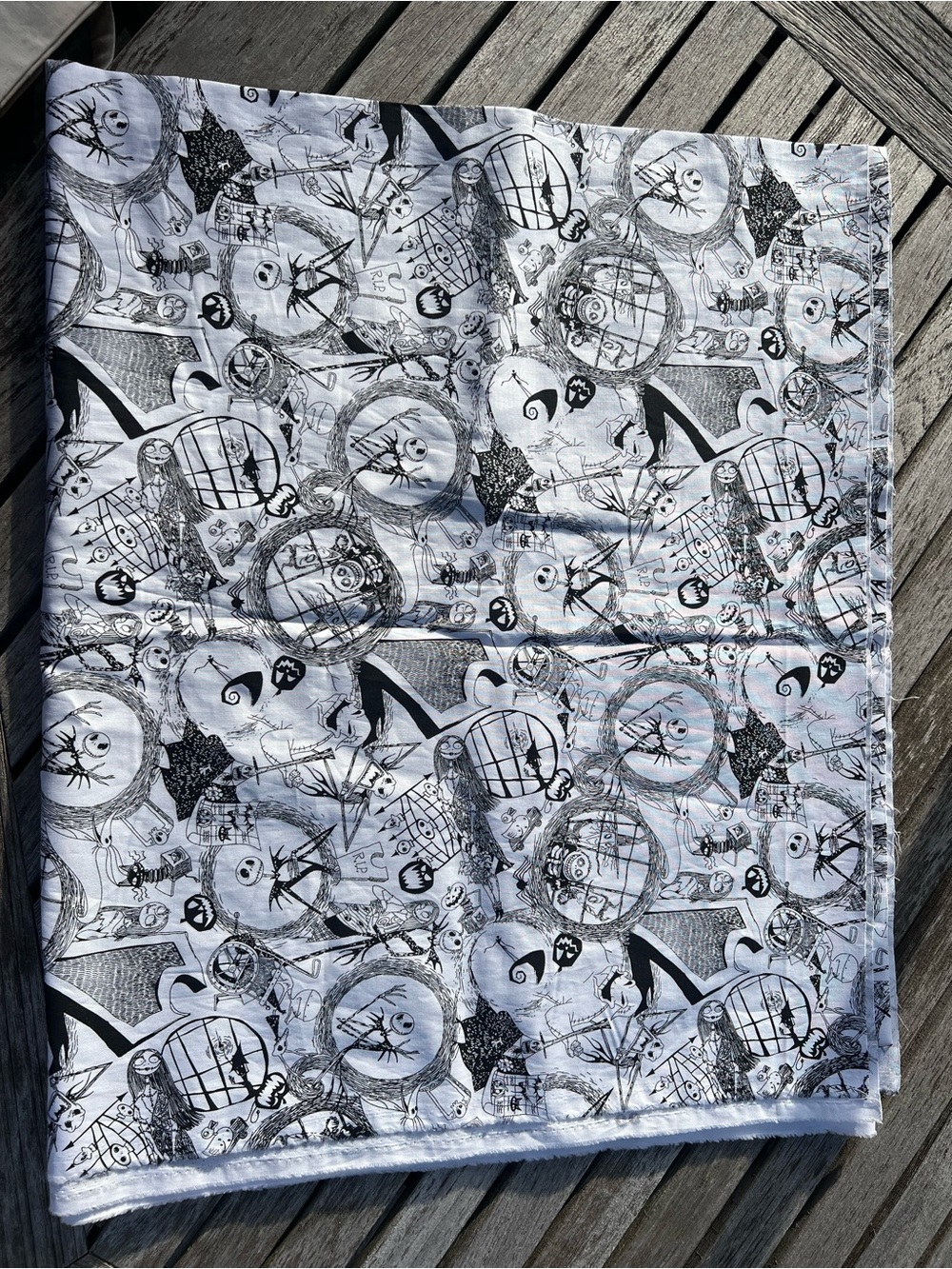 Disney Nightmare before Christmas fabric